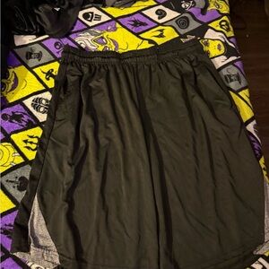 Game Time Black Athletic Shorts